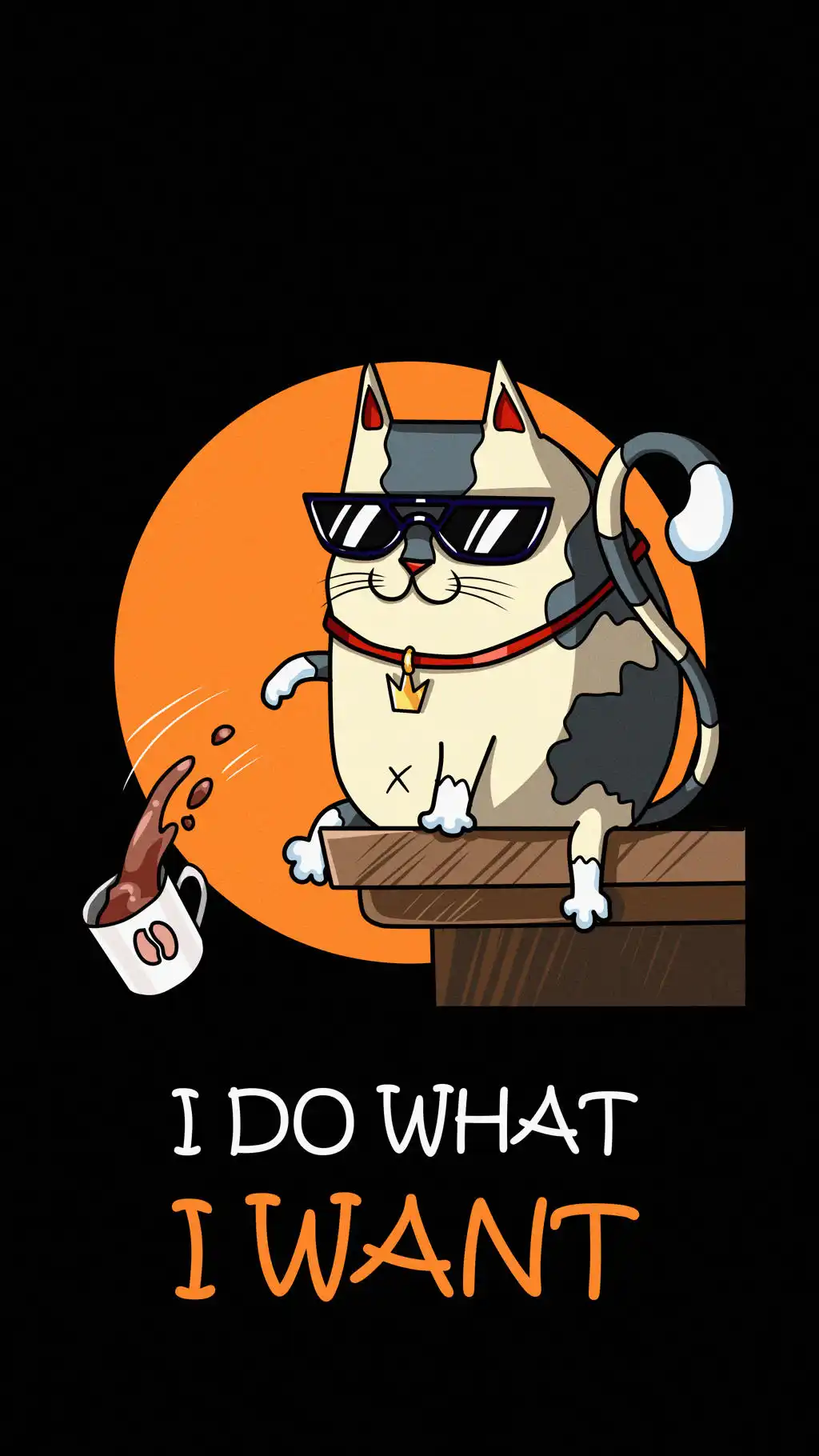 Funny Astronaut Cat Space Wallpaper